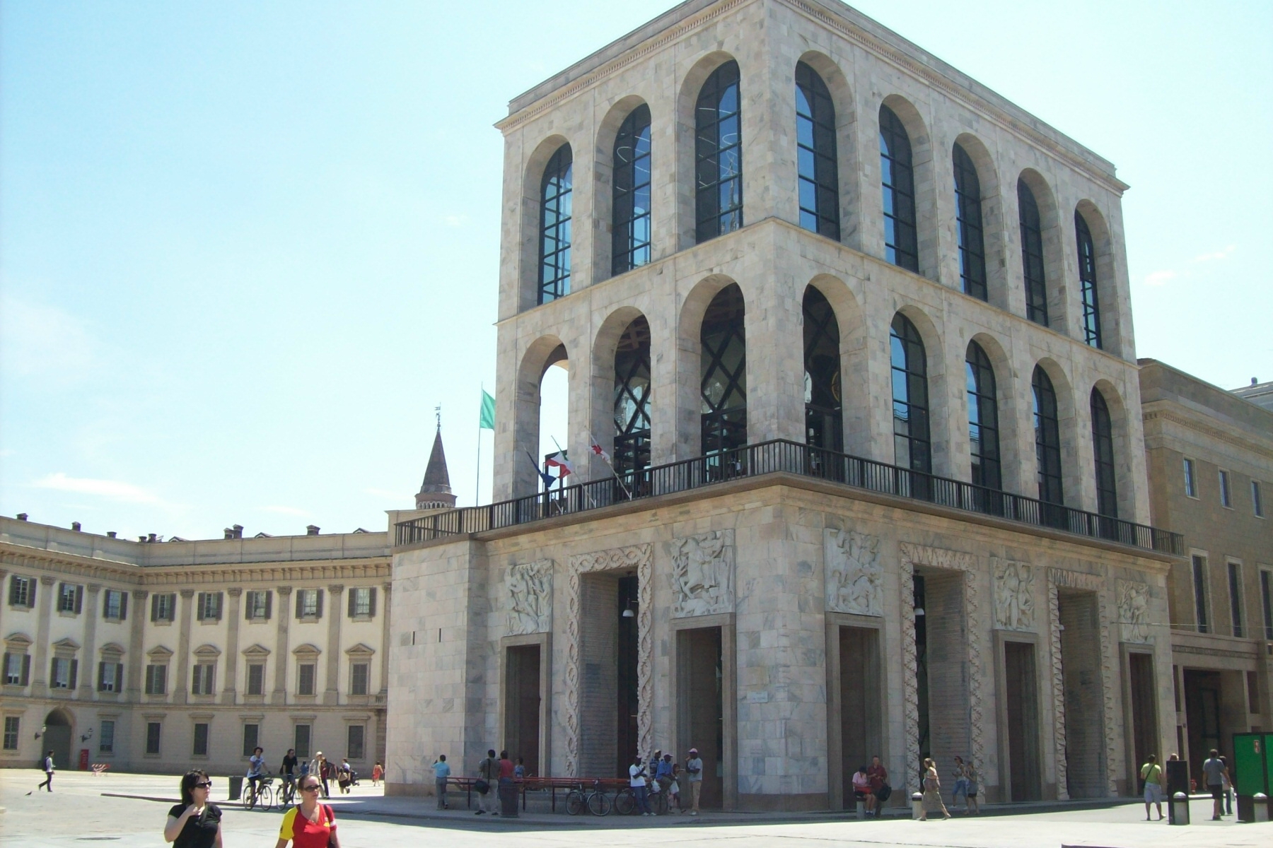 la storia dell’Arengario in Piazza Duomo a Milano